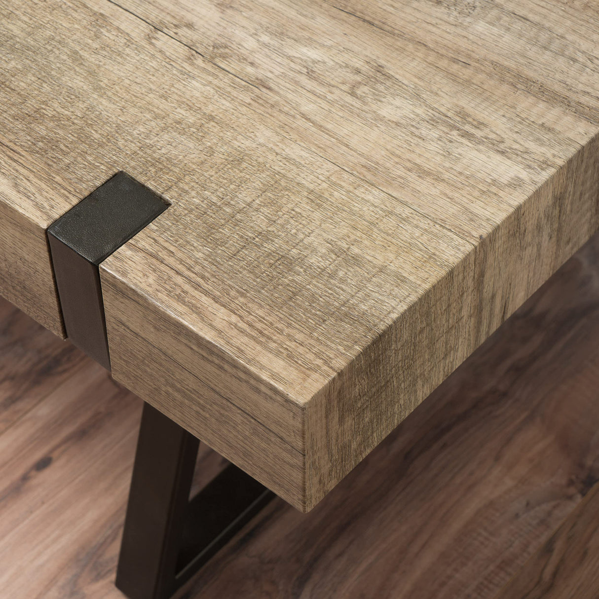 Christopher Knight Home Abitha Faux Wood Coffee Table, Canyon Grey, 23.60 in x 43.25 in x 16.75 in Christopher Knight Home