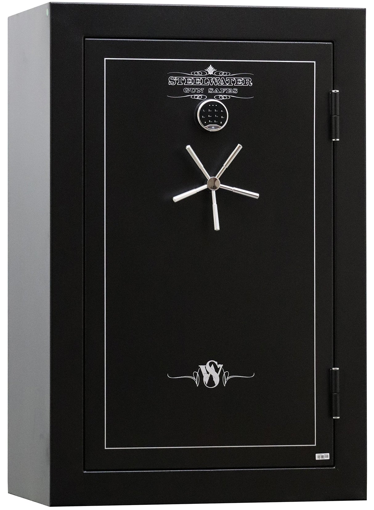 STEELWATER GUN SAFES New Improved Heavy Duty E.M.P Proof, 39 Long Gun, 60 MInute Fire Protection, Auto LED LIghts, Dehumidifier, Door Organizer, Interior Outlet, for Rifles and more. AMLD593924-EMP Steelwater Gun Safes