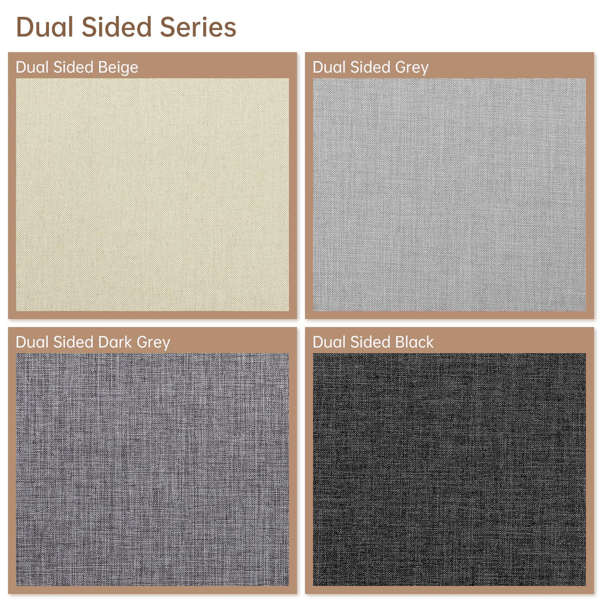 Motorized Blinds with Remote: Kincmo 100% Blackout Motorized Roller Shades Work with Apple Homekit,Alexa,Google Home, Customized Electric Blinds with App,Voice Control (A Blackout Fabric Swatch) KINCMO