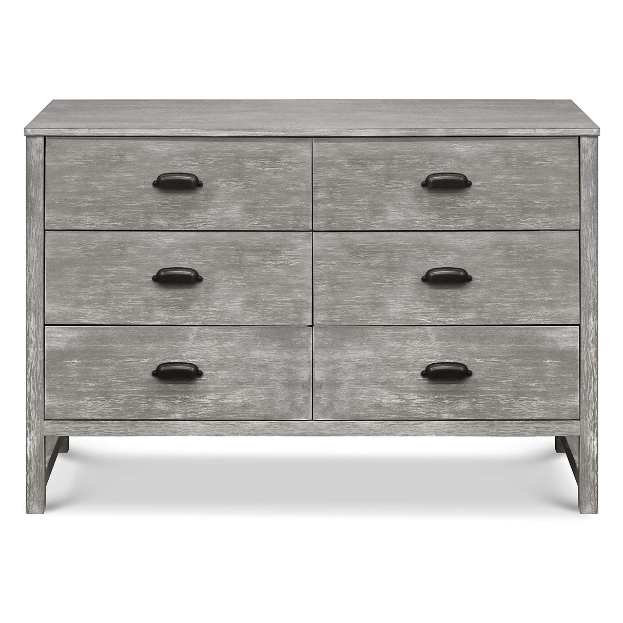 DaVinci Fairway 6-Drawer Double Dresser in Cottage Grey DaVinci