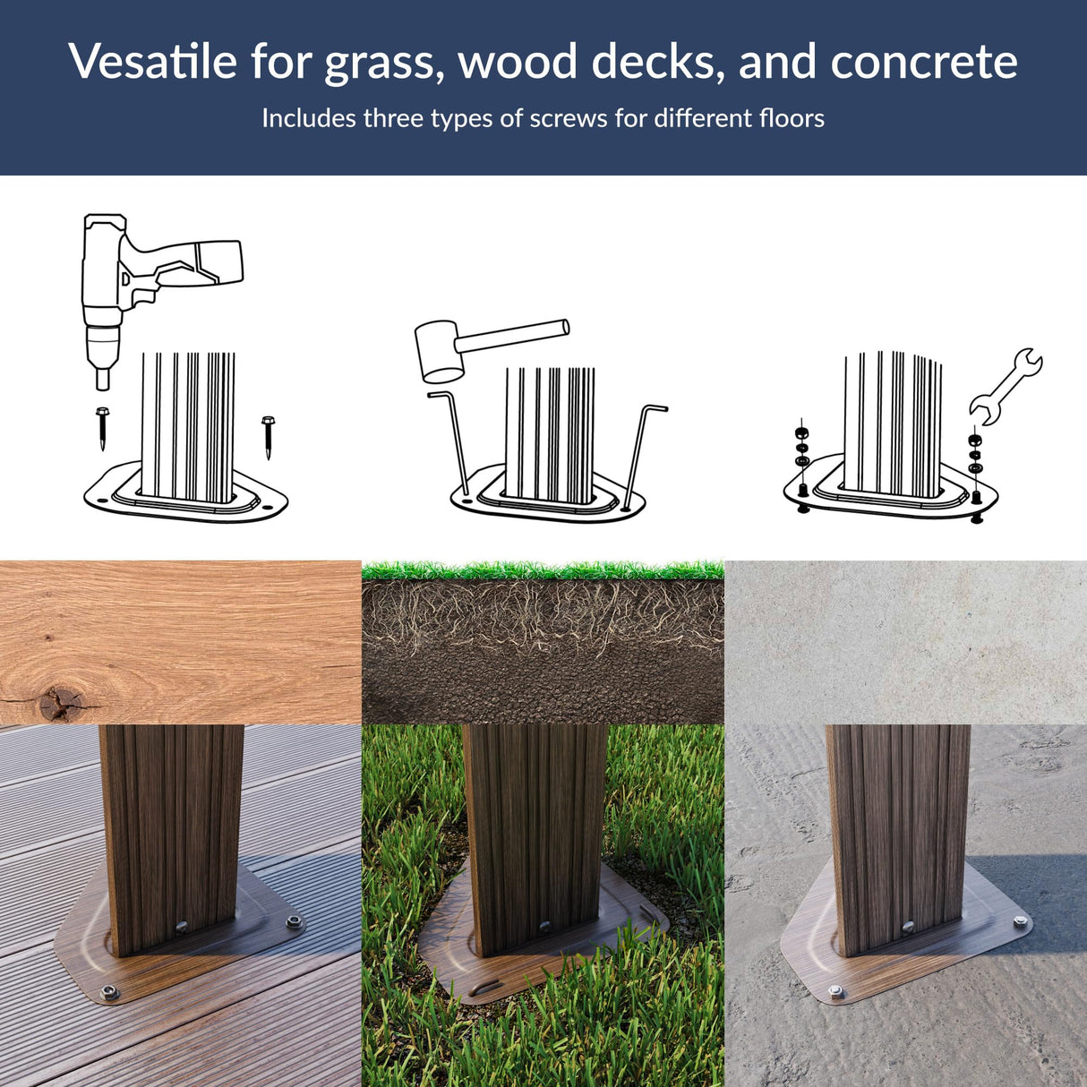 BELLEZE 12 x 16ft Hardtop Gazebo, Widen Pole Outdoor Canopy, Aluminium Frame Galvanized Steel Double Roof Waterproof Gazebo Tent with Nettings and Curtains for Patio, Backyard, Deck, Lawns, Garden BELLEZE