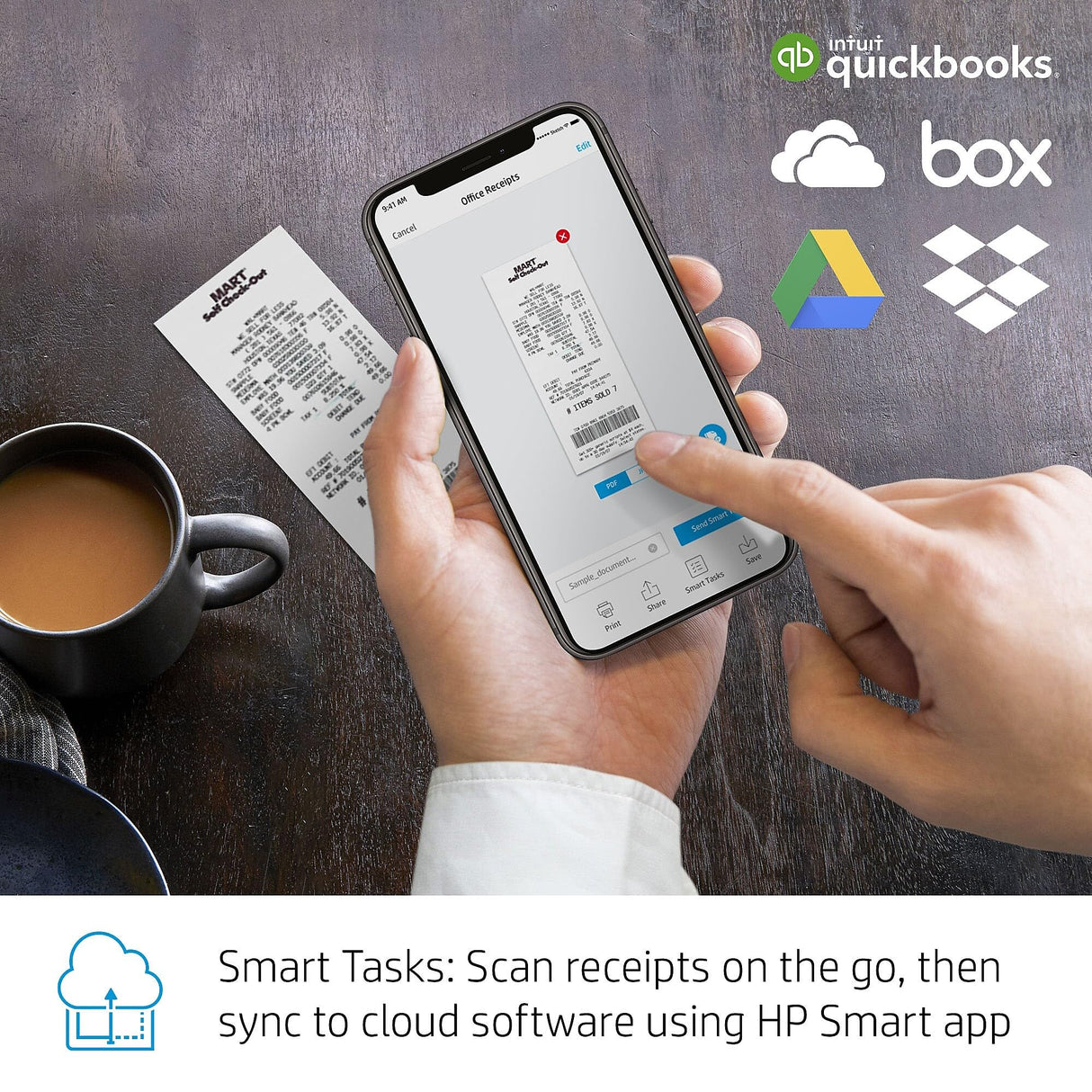 HP OfficeJet Pro 8035 All-in-One Wireless Printer - Includes 8 Months of Ink, HP Instant Ink, Works with Alexa - Basalt (5LJ23A) HP