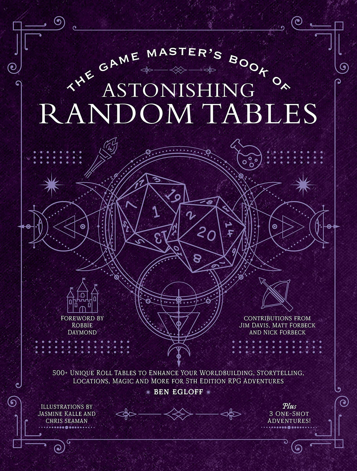 The Game Master's Book of Astonishing Random Tables: 300+ Unique Roll Tables to Enhance Your Worldbuilding, Storytelling, Locations, Magic and More ... RPG Adventures (The Game Master Series) Media Lab