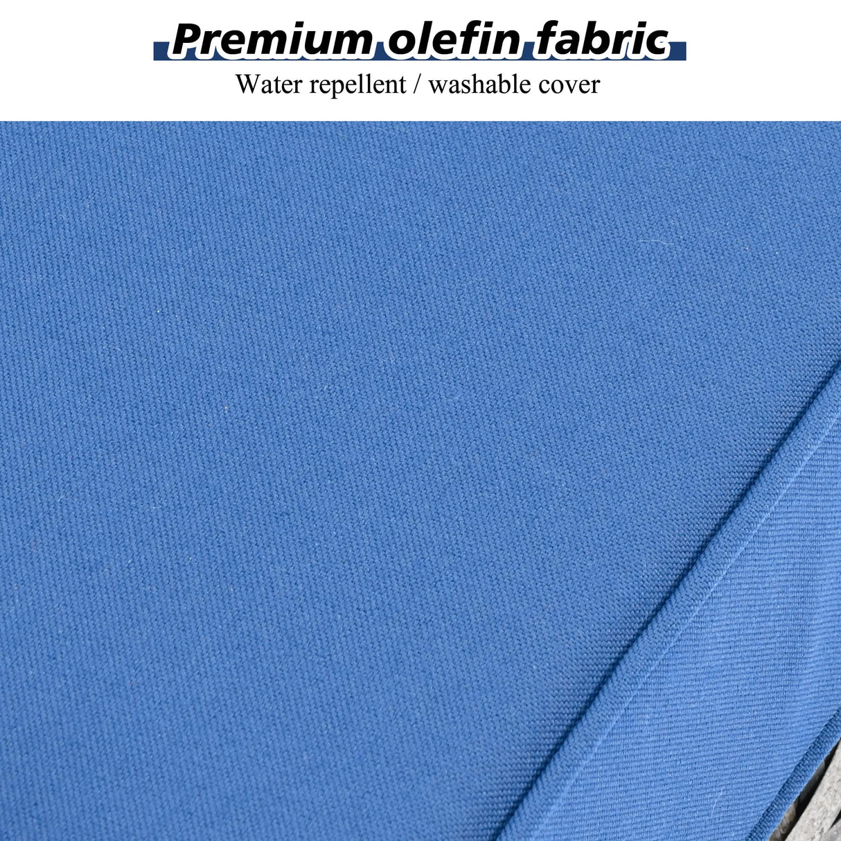 HOOOWOOO Outdoor Patio Sectional Furniture Sofa Set with Widened Armrest,12 Piece Large Modern Wicker Couch,Modular L Shaped Conversation Seating Set with Table for Out Door Garden Corner(Navy Blue) HOOOWOOO