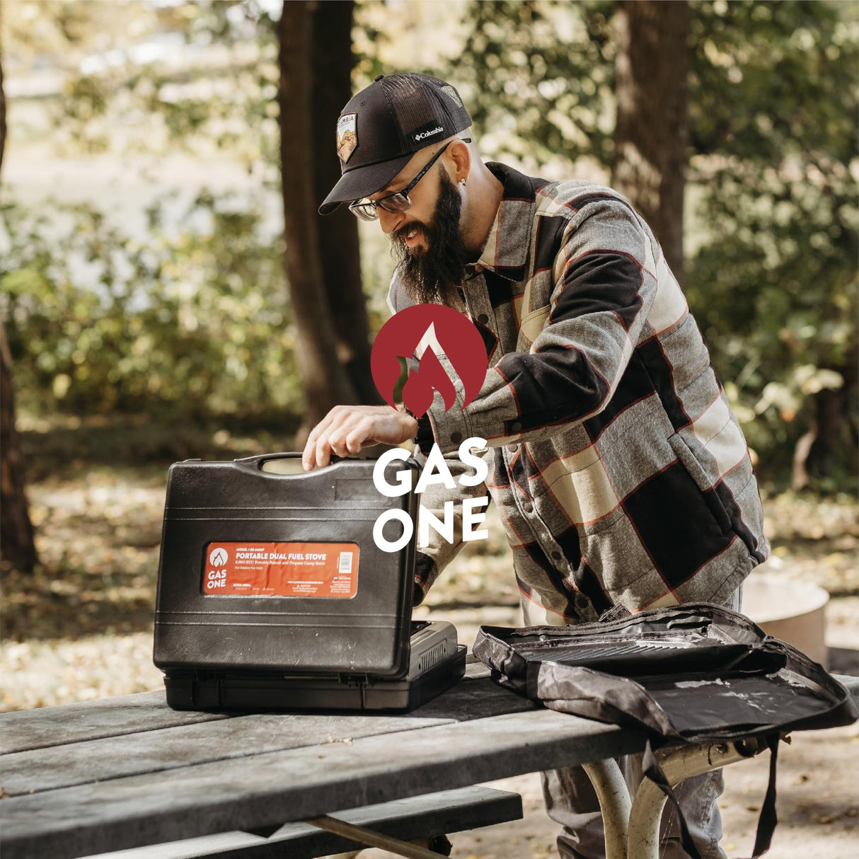 Gas One GS-3400P Propane or Butane Stove Dual Fuel Stove Portable Camping Stove - Patented - with Carrying Case Great for Emergency Preparedness Kit Gas One