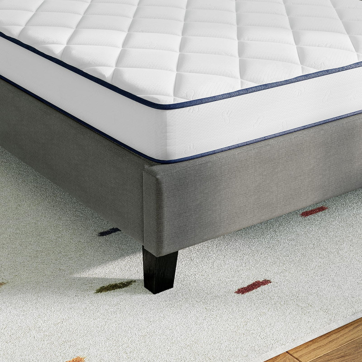 Novilla 6 Inch Twin Mattress, Foam and Spring Hybrid Mattresses for Restful Sleep, Twin Mattress for Kids, Medium Firm, CertiPUR-US Certified Foam, Durable Support, Eco-Friendly Packaging Novilla