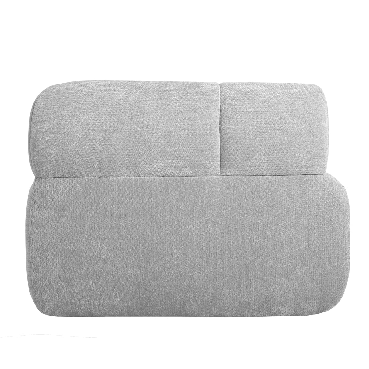Christopher Knight Home Mania 122" Modular L-Shape Sofa Couch with Chaise Lounge, Modern Sectional Sofa Set for Living Room, Boucle Fabric Upholstered Cloud Couch with Deep Seat, Gray Christopher Knight Home
