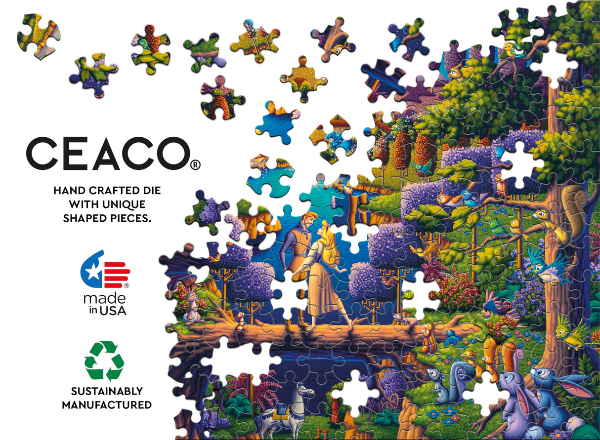 Ceaco - Disney - Dowdle - Sleeping Beauty - The Power of Love - 1500 Piece Jigsaw Puzzle Ceaco