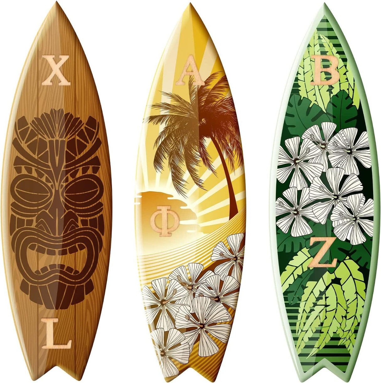 96 Pieces Wooden Greek Letter Unfinished Single Layer Greek Alphabets for DIY Painting Crafts Home Decoration (1 Inch) WoodArtSupply