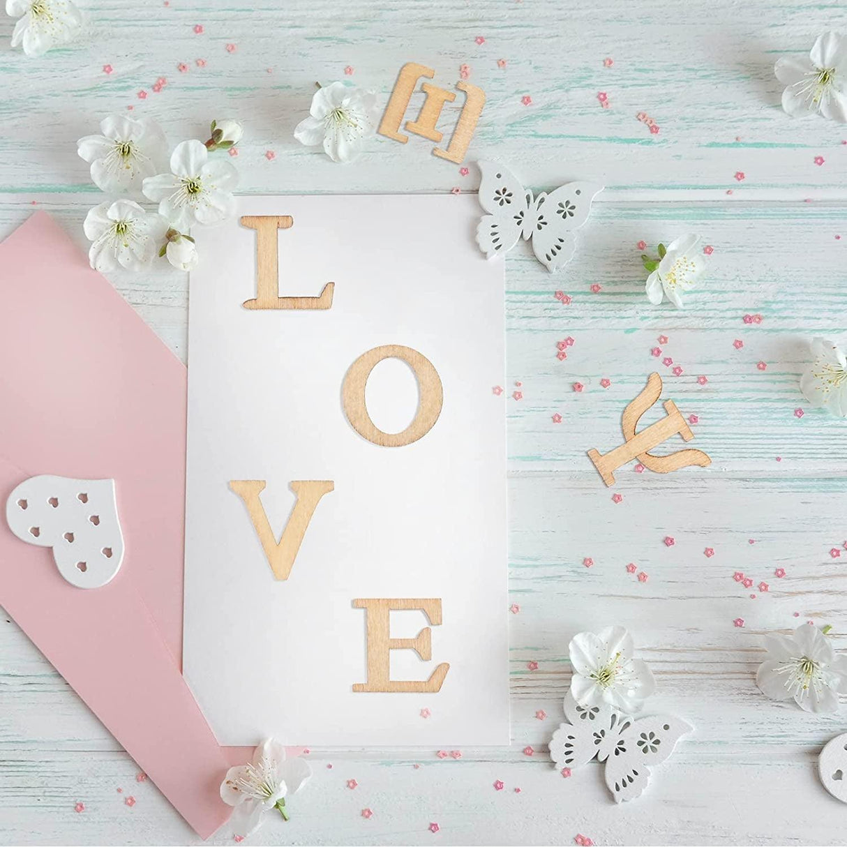 96 Pieces Wooden Greek Letter Unfinished Single Layer Greek Alphabets for DIY Painting Crafts Home Decoration (1 Inch) WoodArtSupply