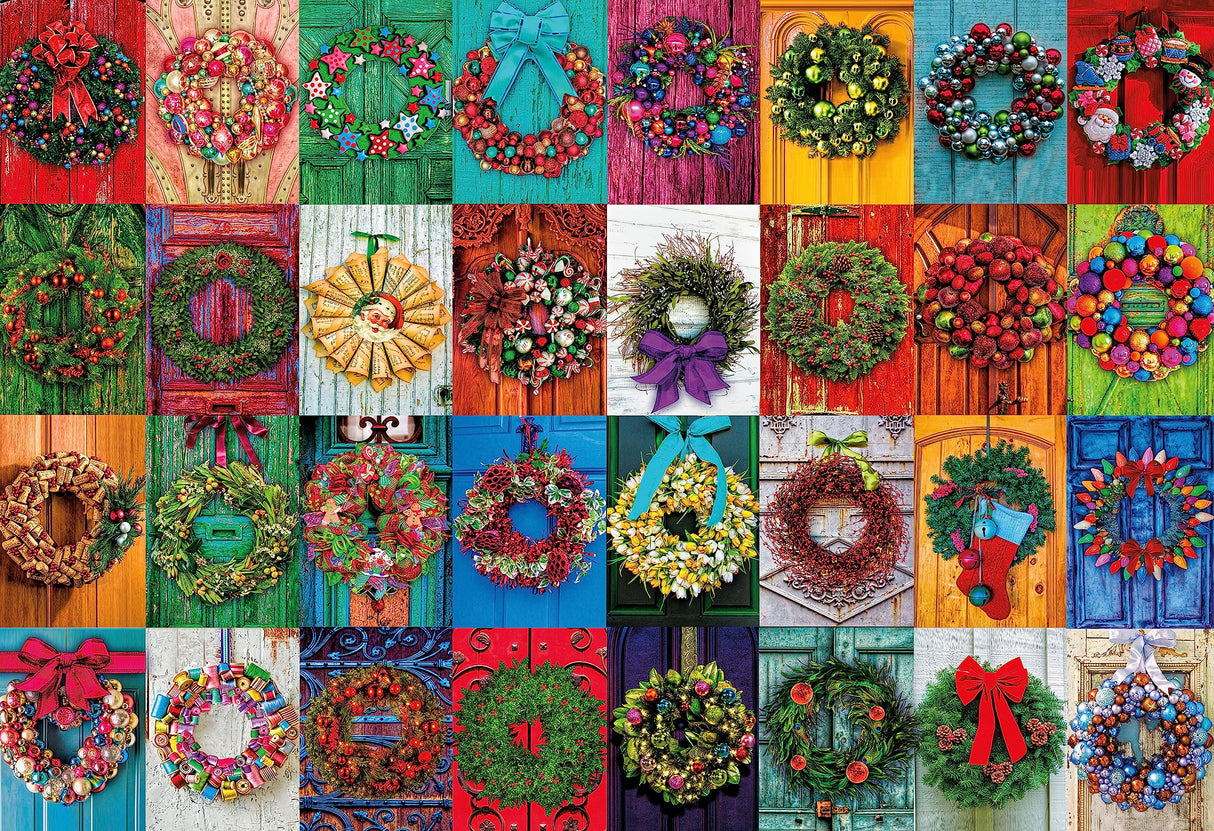 Ceaco - Holiday Wreaths - 2000 Piece Jigsaw Puzzle Ceaco