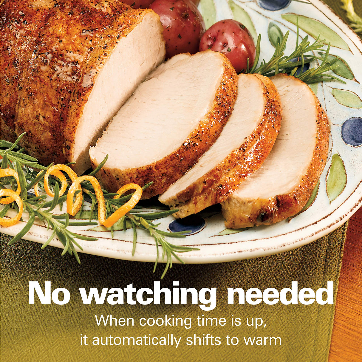 Hamilton Beach Programmable Slow Cooker with 6 Quart Stovetop-Safe Sear & Cook Crock & Travel Lid Lock for Portable Transport, Silver (33663) Hamilton Beach