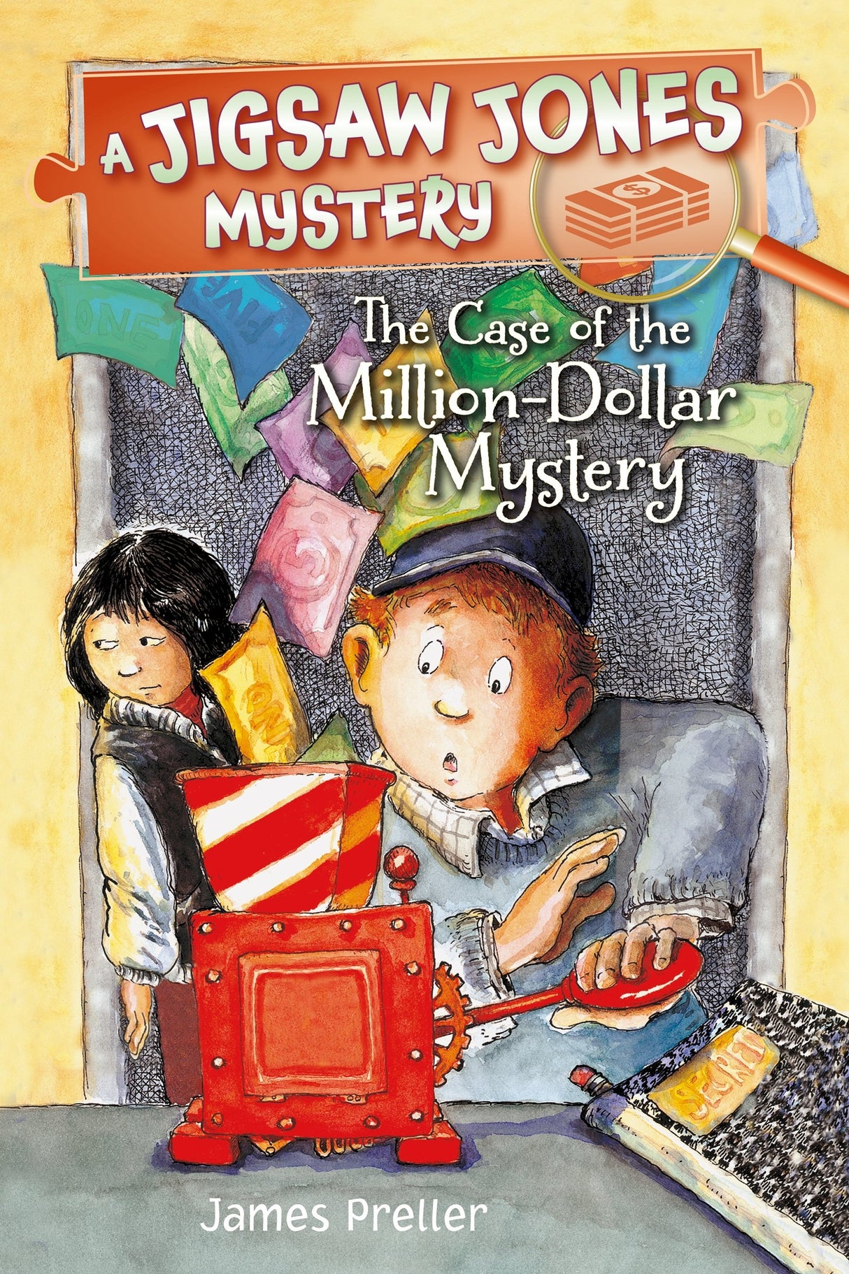 Jigsaw Jones: The Case of the Million-Dollar Mystery (Jigsaw Jones Mysteries) Feiwel & Friends