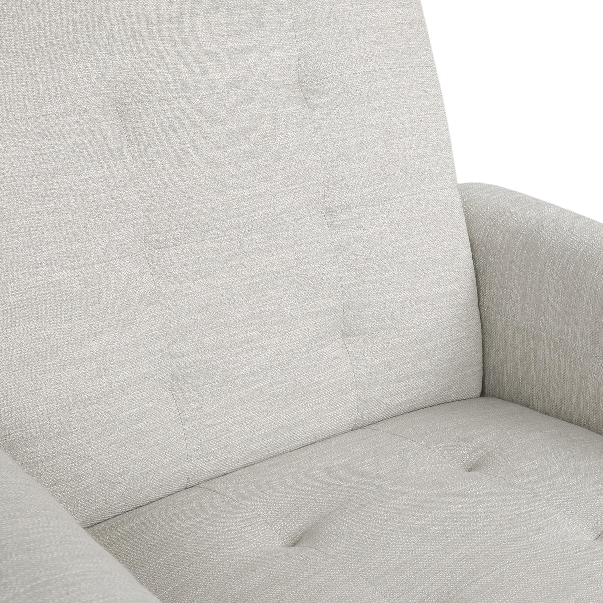 Christopher Knight Home Salemt Push Back Recliner Chair, Upholstered Living Room Armchair, Easy Assembly Soft Single Sofa Accent Chair for Living Room Office Bedroom, Tufted Waffle Stitch, Beige Christopher Knight Home