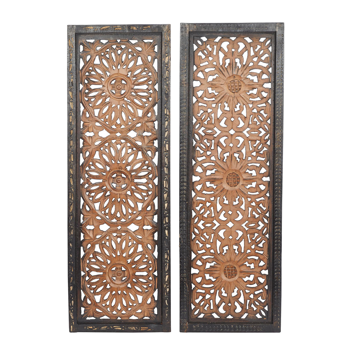 Deco 34087 Elegant Sculpture 2 Assorted Wood Wall Panel Deco 79