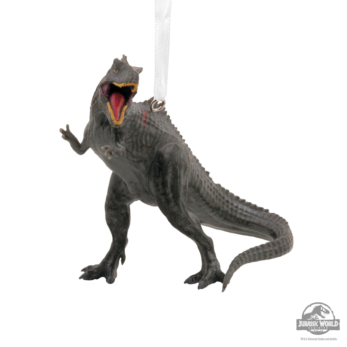 Hallmark Jurassic World Dominion Giganotosaurus Christmas Ornament Hallmark