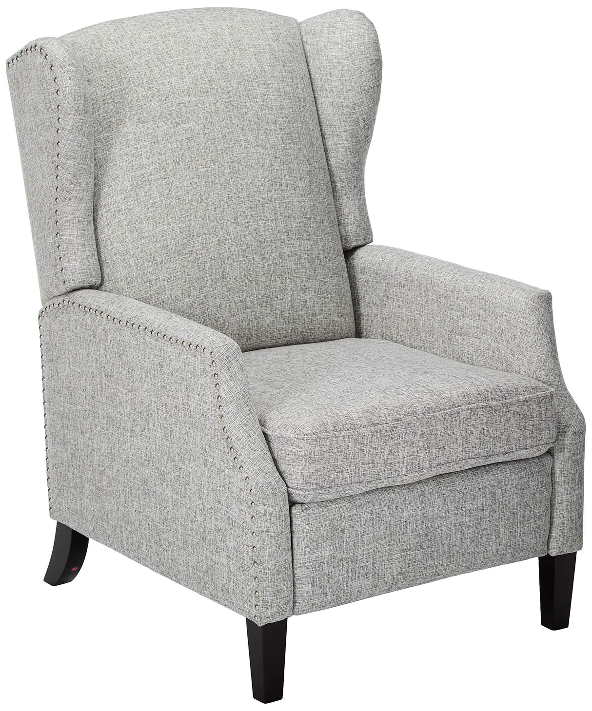 GDFStudio Christopher Knight Home Wescott Traditional Fabric Recliner, Light Grey Tweed GDFStudio