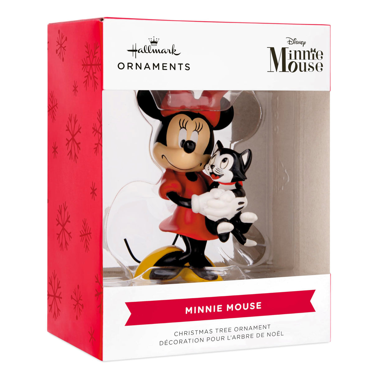Hallmark Disney Minnie Mouse Holding Kitten Christmas Ornament Hallmark