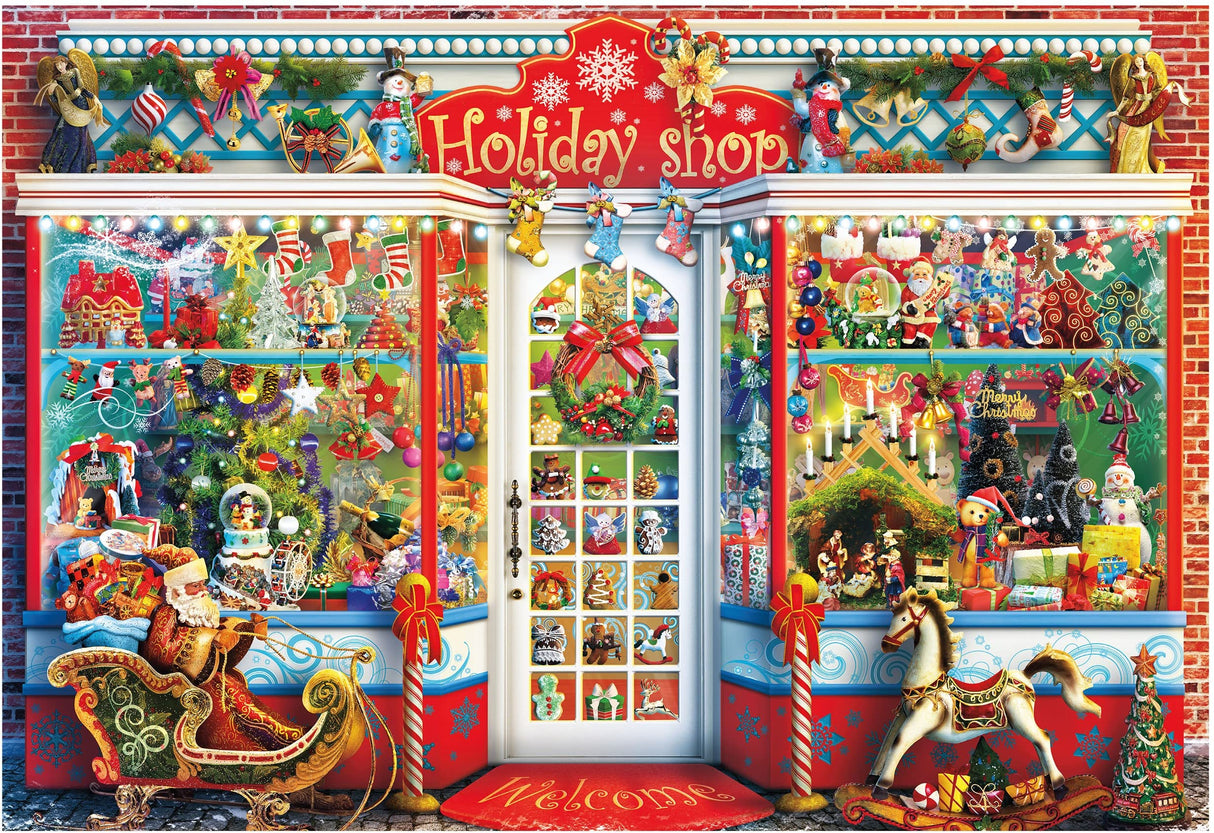 Ceaco - Holiday - Holiday Shop - 2000 Piece Jigsaw Puzzle Ceaco