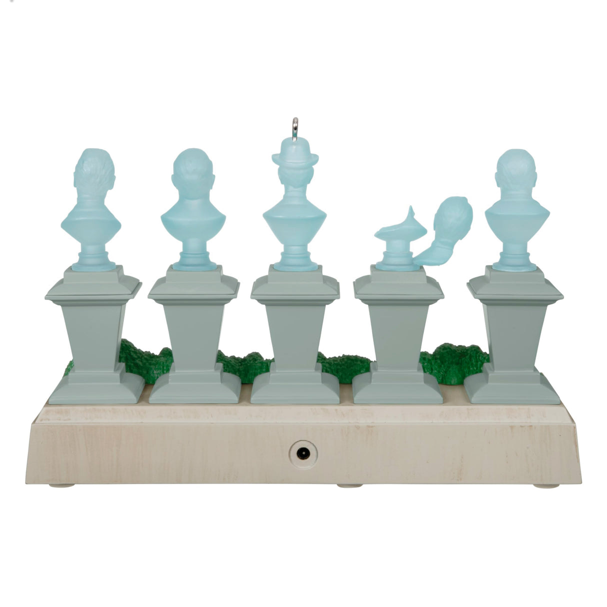 Hallmark Keepsake Christmas Ornament, Disney The Haunted Mansion Collection The Singing Busts With Light and Sound, Gifts for Disney Fans Hallmark Keepsake