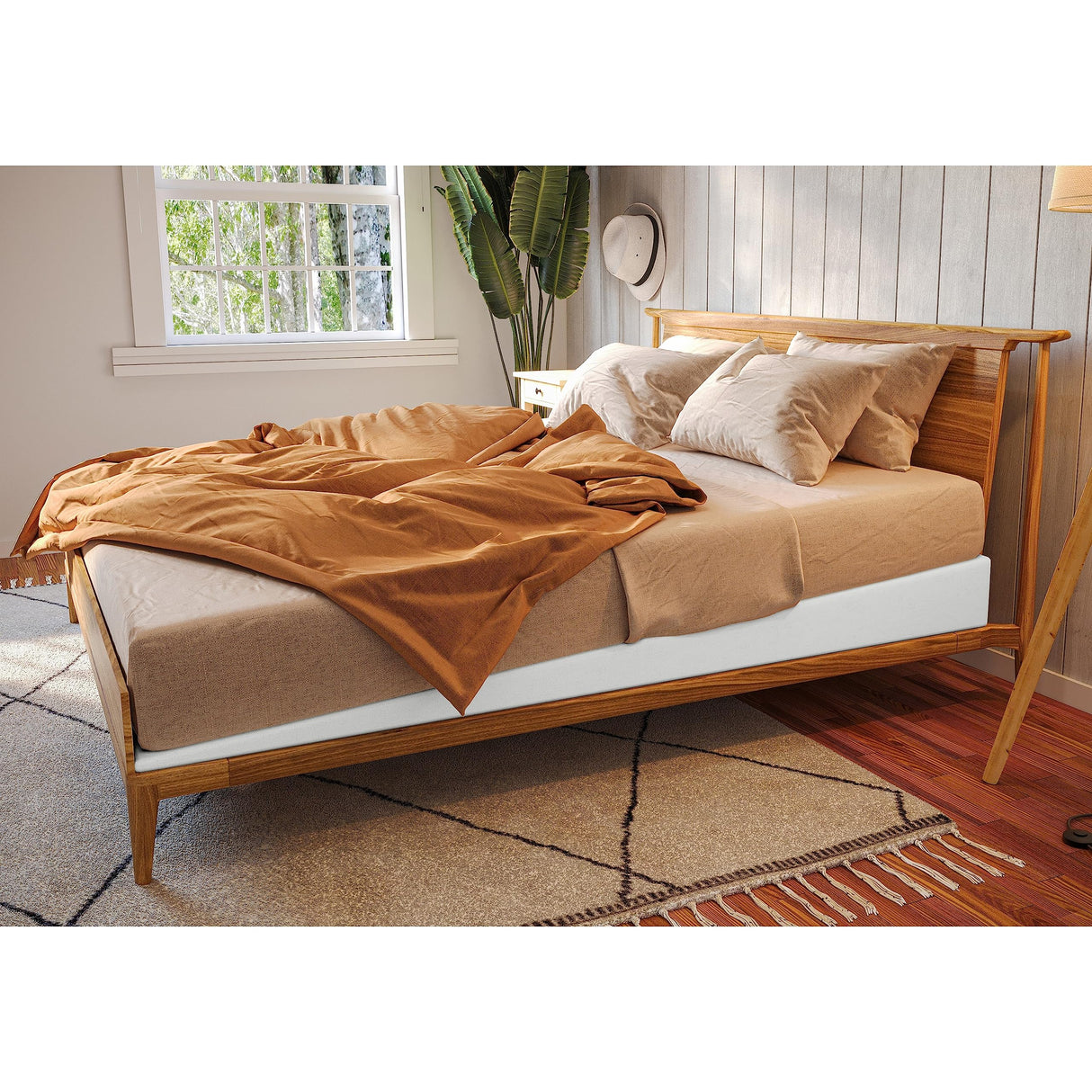 Avana Mattress Elevator - 5-Inch Size - Gentle Incline Under Mattress Support, 5", King Avana