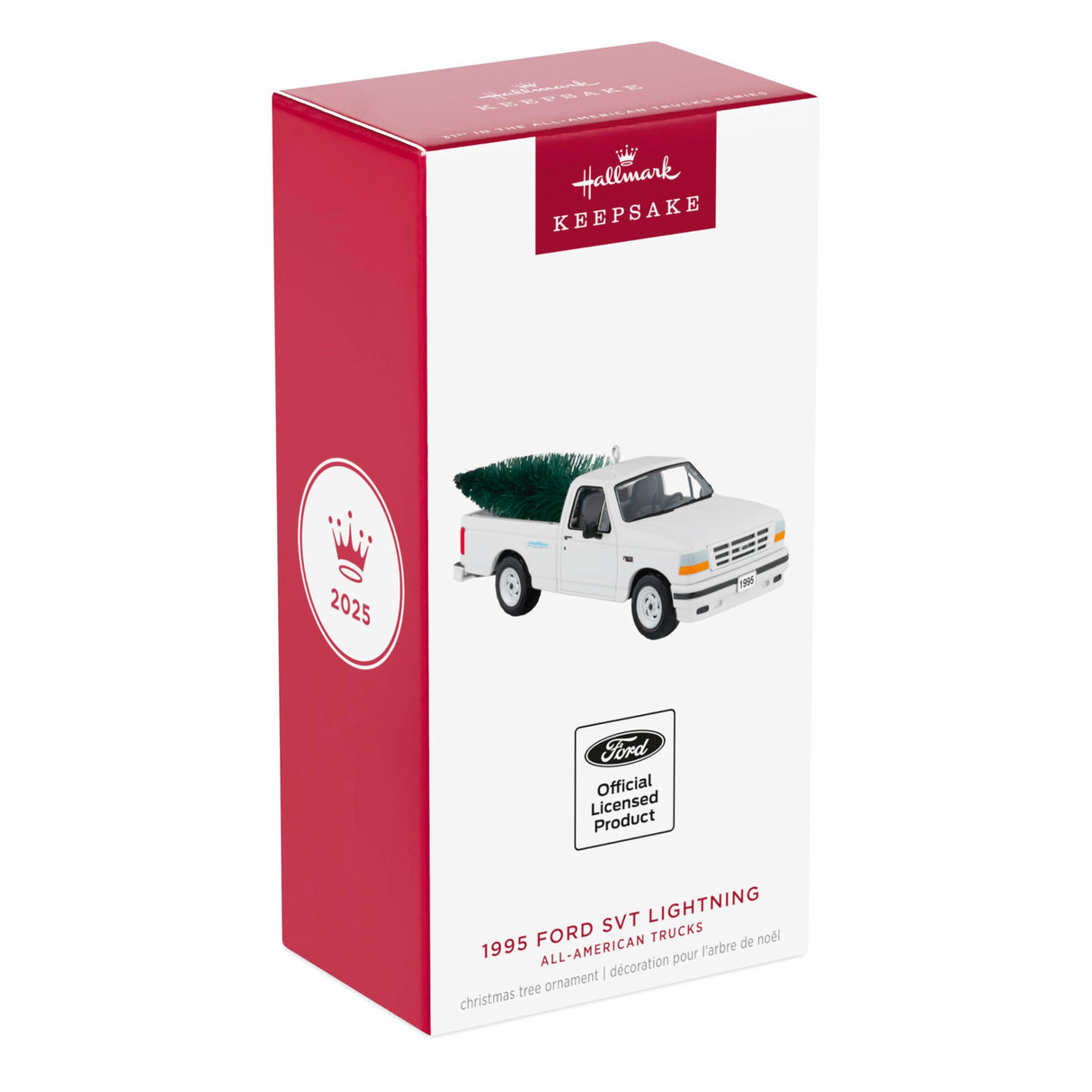 Hallmark Keepsake Christmas Ornament 2025, All-American Trucks 1995 Ford SVT Lightning 2025, Metal, Gifts for Car Collectors Hallmark Keepsake