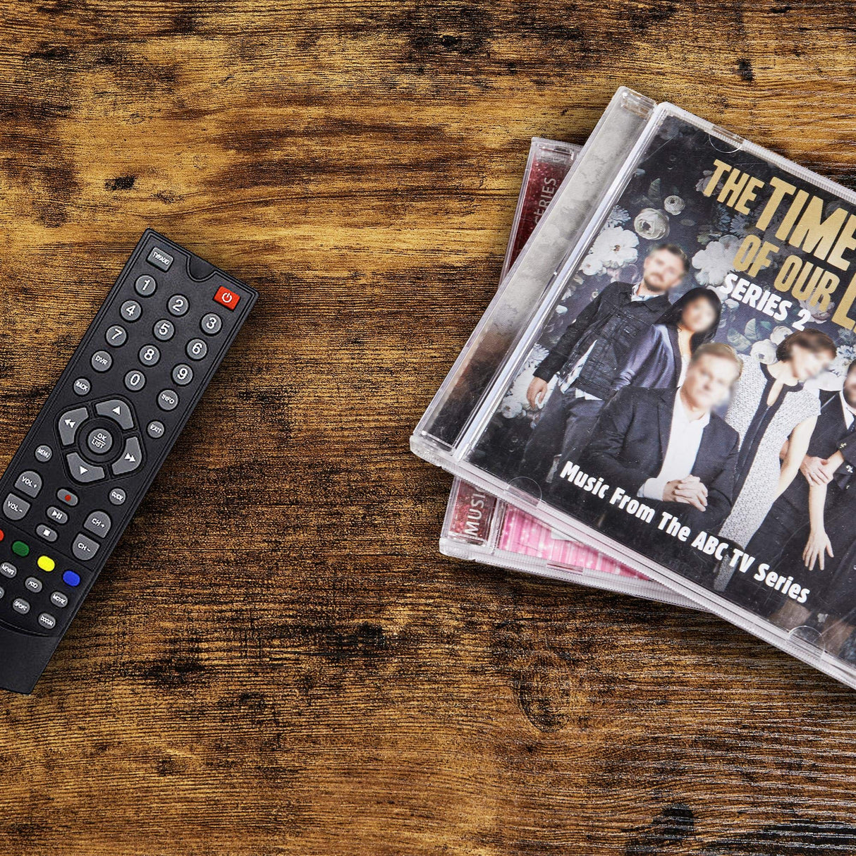 Yaheetech TV Stand for 50 inch TV, Industrial Wood TV Entertainment Center with Storage Shelves, Small TV Stand Unit for Bedroom, Living Room, Rustic Brown Yaheetech