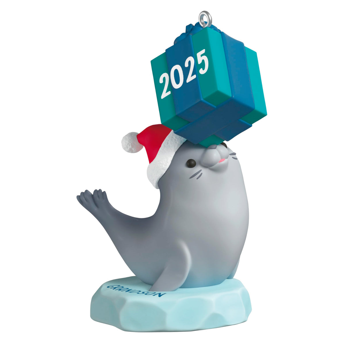 Hallmark Keepsake Christmas Ornament 2025, Grandson Seal 2025 Hallmark Keepsake