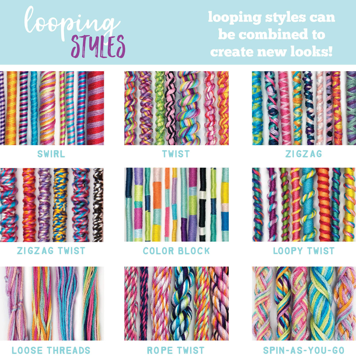 Loopdedoo DIY Friendship Bracelet Maker Kit for Kids - Make Bracelets in Minutes for Birthdays and Friendship Gifts - Award Winning Crafts Kit for Kids, Easy-to-Use, Loop Your Own Style, Aged 8+ Loopdedoo