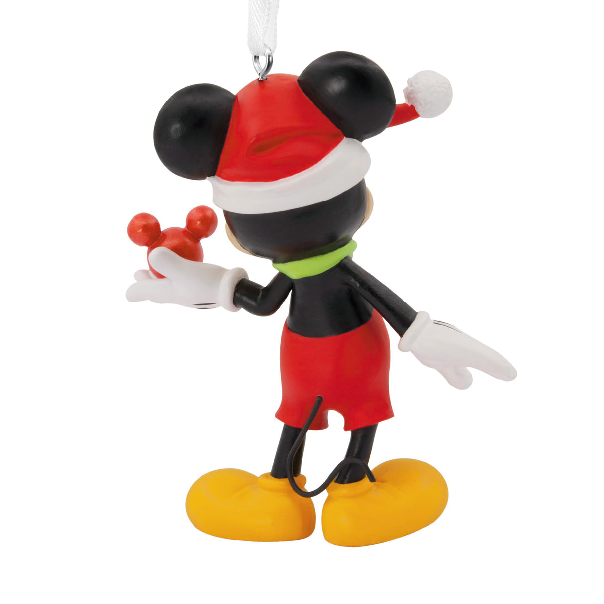 Hallmark Disney Mickey Mouse Holding Ornament Christmas Ornament Hallmark