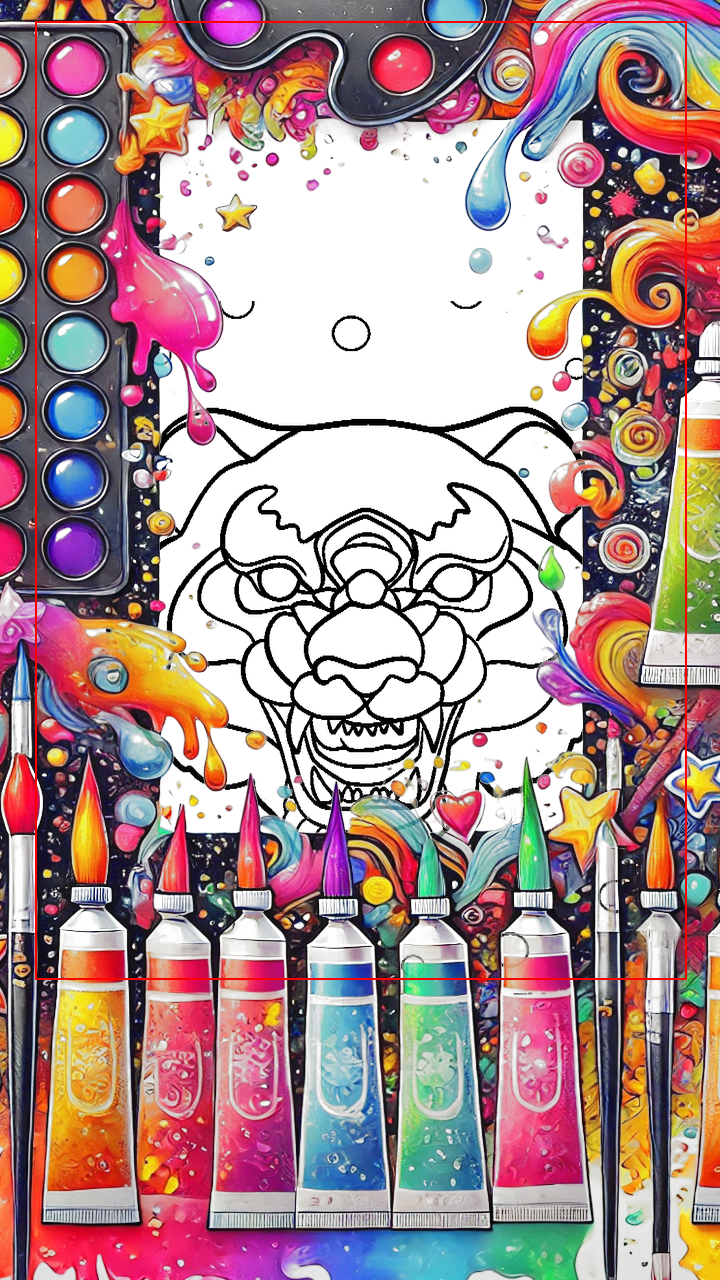 Tiger Coloring Book: Jungle Painting Games & Drawing Pad AnyReskin