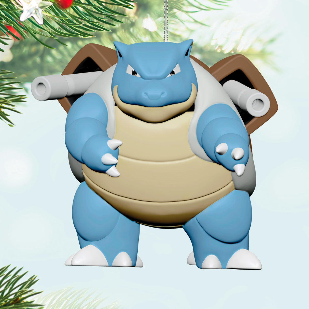 Hallmark Keepsake Christmas Ornament 2024, Pokémon Blastoise, Gifts for Pokémon Fans Hallmark Keepsake