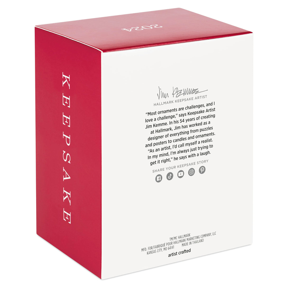 Hallmark Keepsake Christmas Ornament 2024, Frosty the Snowman Frosty and Santa Christmas, Movie Gifts Hallmark Keepsake