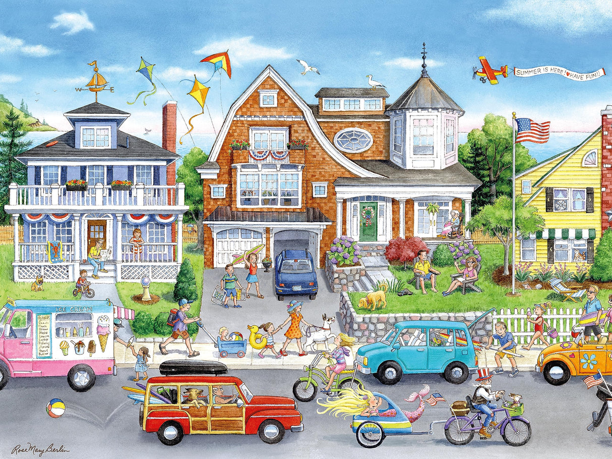 Ceaco - Summer by The Beach - 300 Piece Jigsaw Puzzle Ceaco