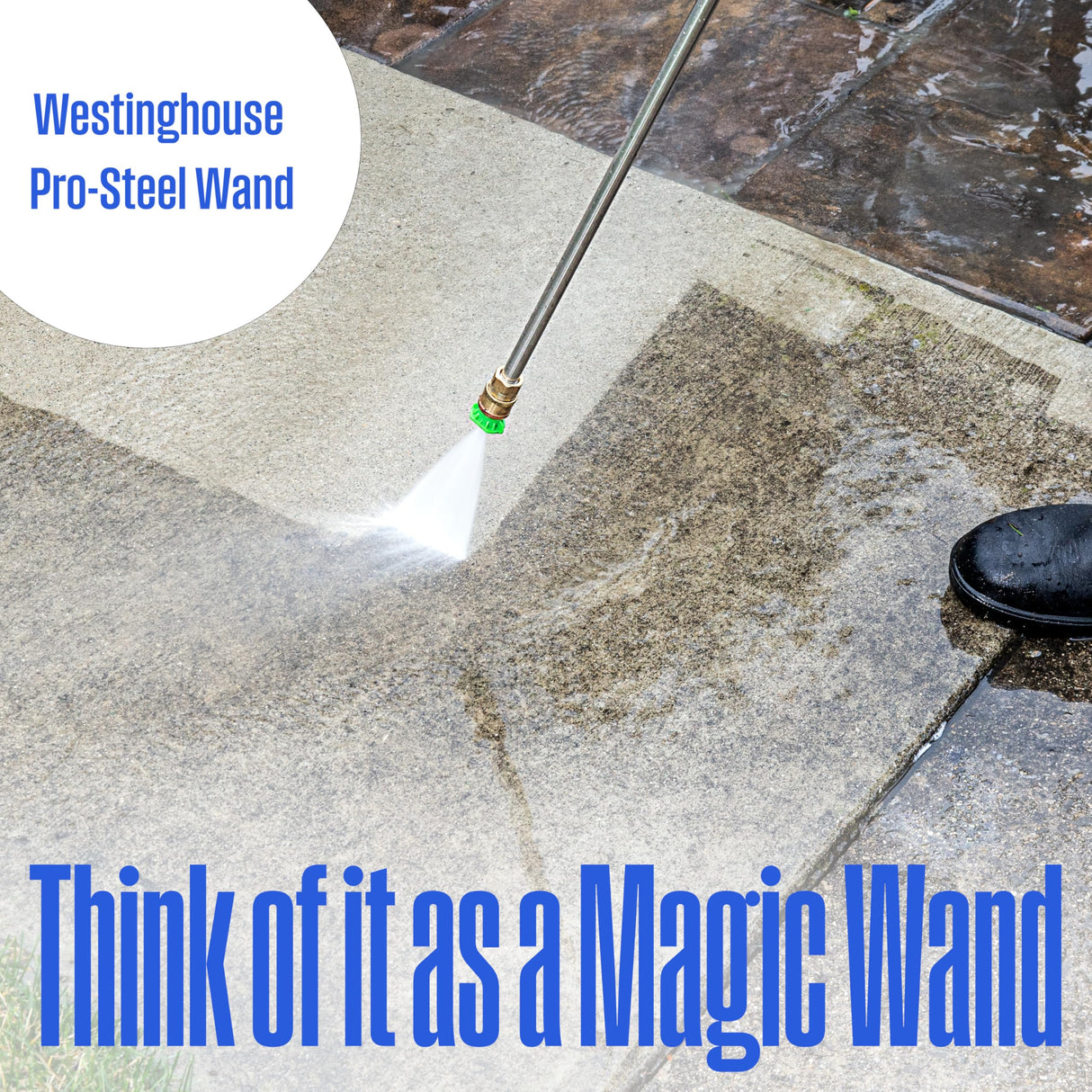 Westinghouse WPX3800 Gas Pressure Washer, 3800 PSI and 3.6 Max GPM, Onboard Soap Tank, Spray Gun and Wand, 5 Nozzle Set, for Cars/Fences/Driveways/Homes/Patios/Furniture, Black Westinghouse
