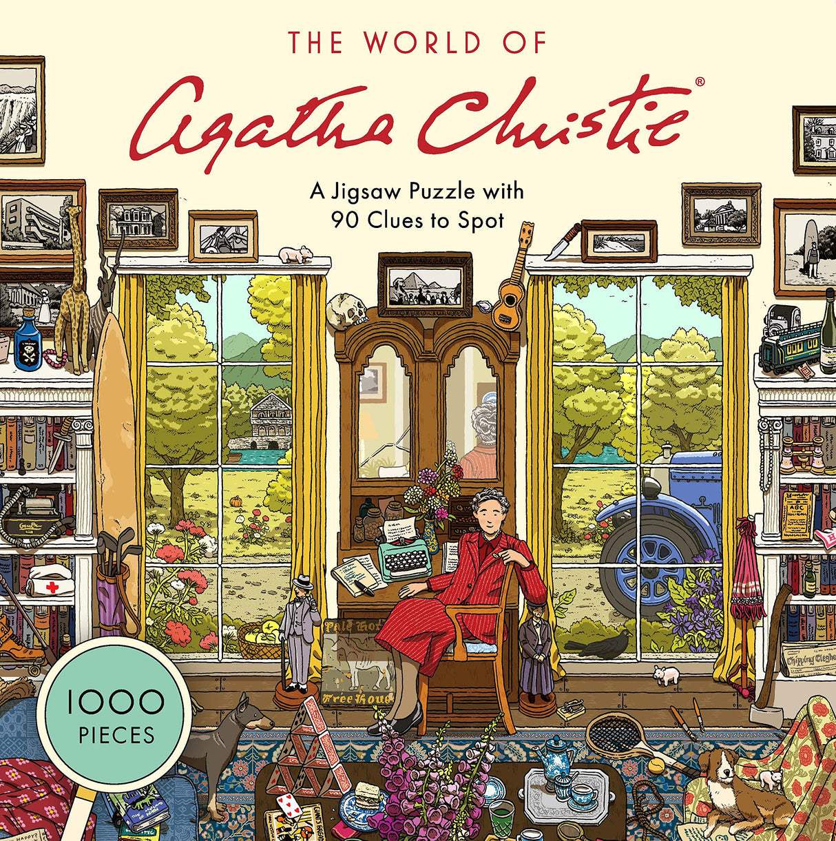 Laurence King The World of Agatha Christie 1000 Piece Puzzle Laurence King Publishing