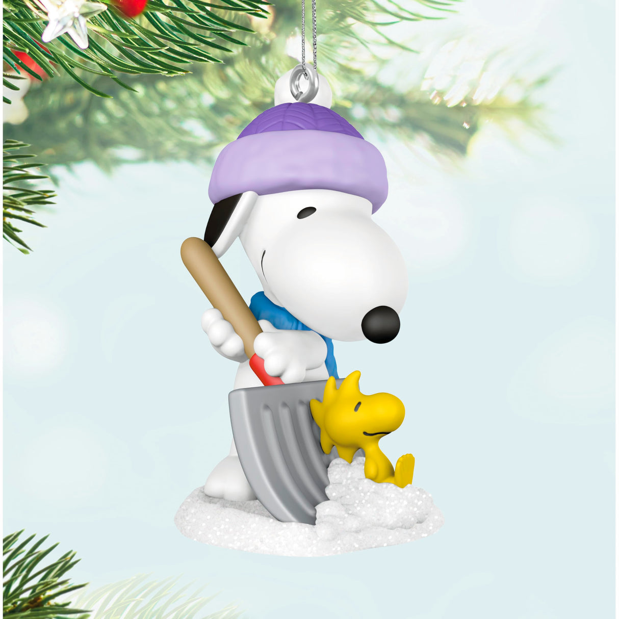 Hallmark Keepsake 1" Mini Christmas Ornament 2025, Peanuts Winter Fun with Snoopy, Gifts for Peanuts Fans Hallmark Keepsake