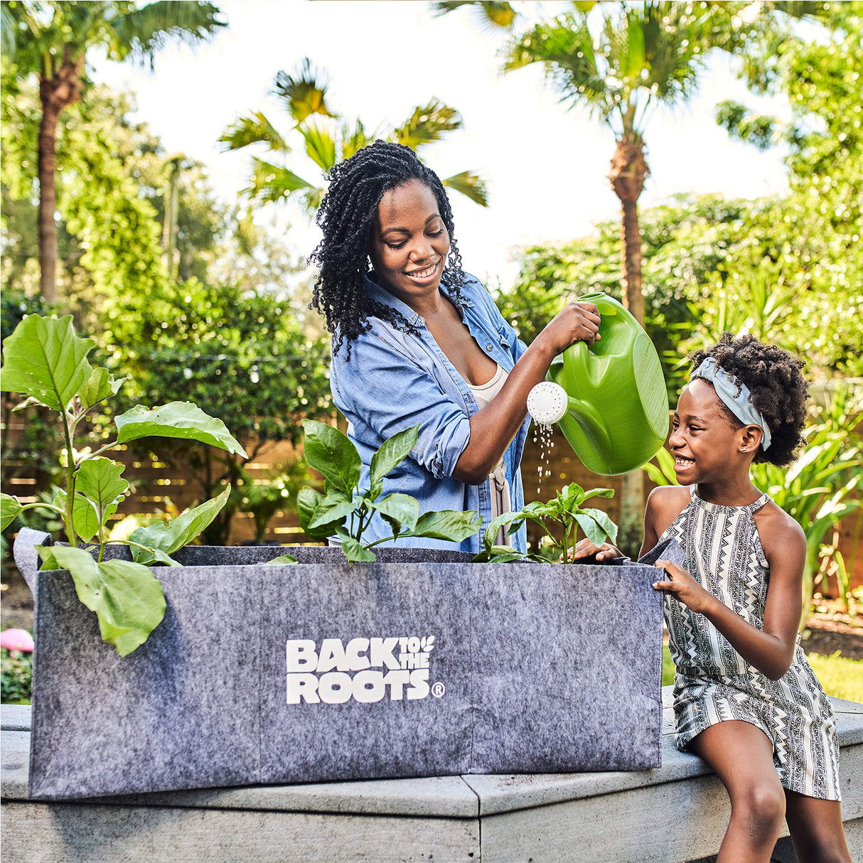 Back to the Roots Breathable Grow Bed, Provides More Oxygen to Roots, Assembles in Seconds 3 cu. ft Back to the Roots