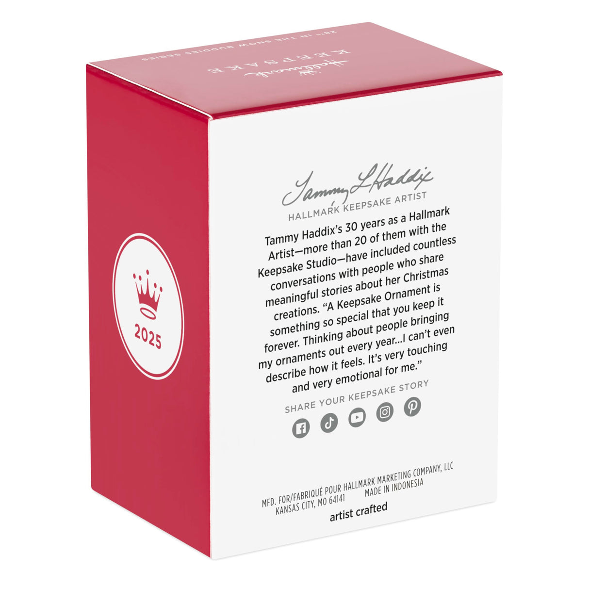 Hallmark Keepsake Christmas Ornament 2025, Snow Buddies 2025, Snowman Collectors Gifts Hallmark Keepsake