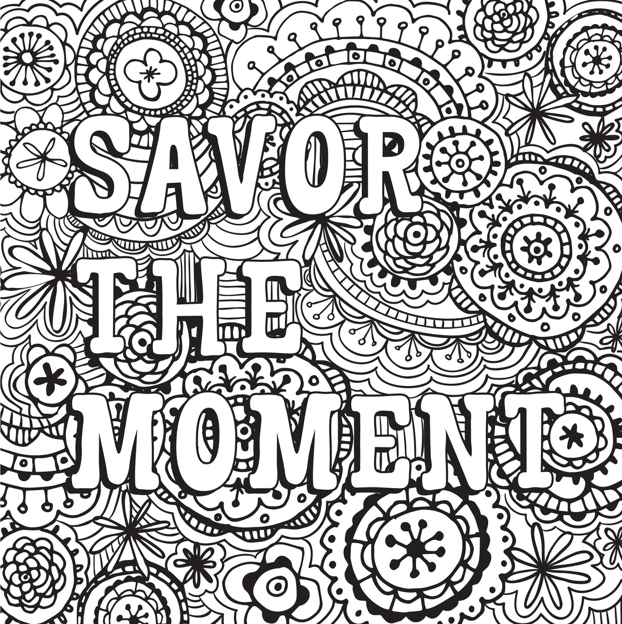 Joyful Inspirations Adult Coloring Book (31 stress-relieving designs) (Artists' Coloring Books) PETER PAUPER PRESS