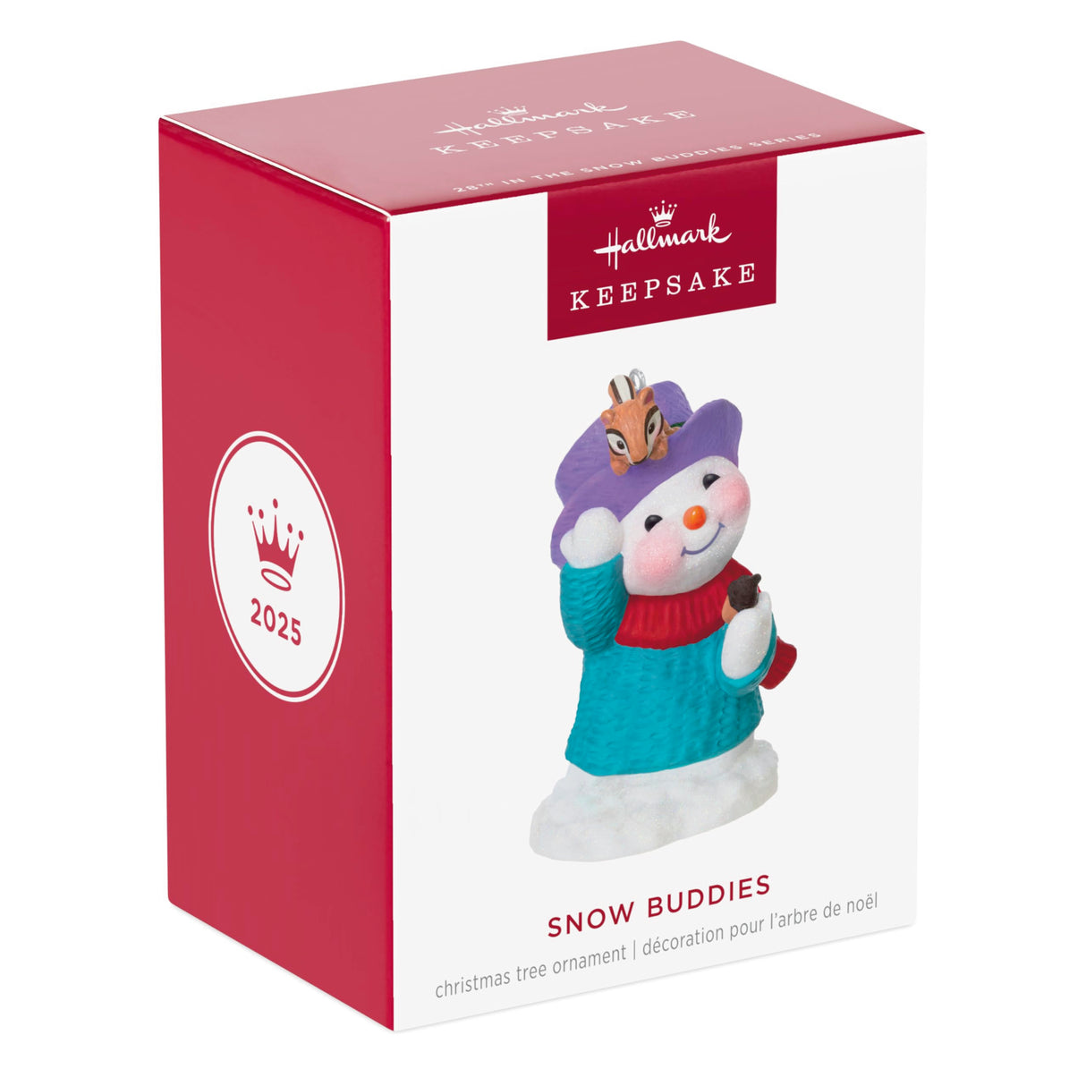 Hallmark Keepsake Christmas Ornament 2025, Snow Buddies 2025, Snowman Collectors Gifts Hallmark Keepsake