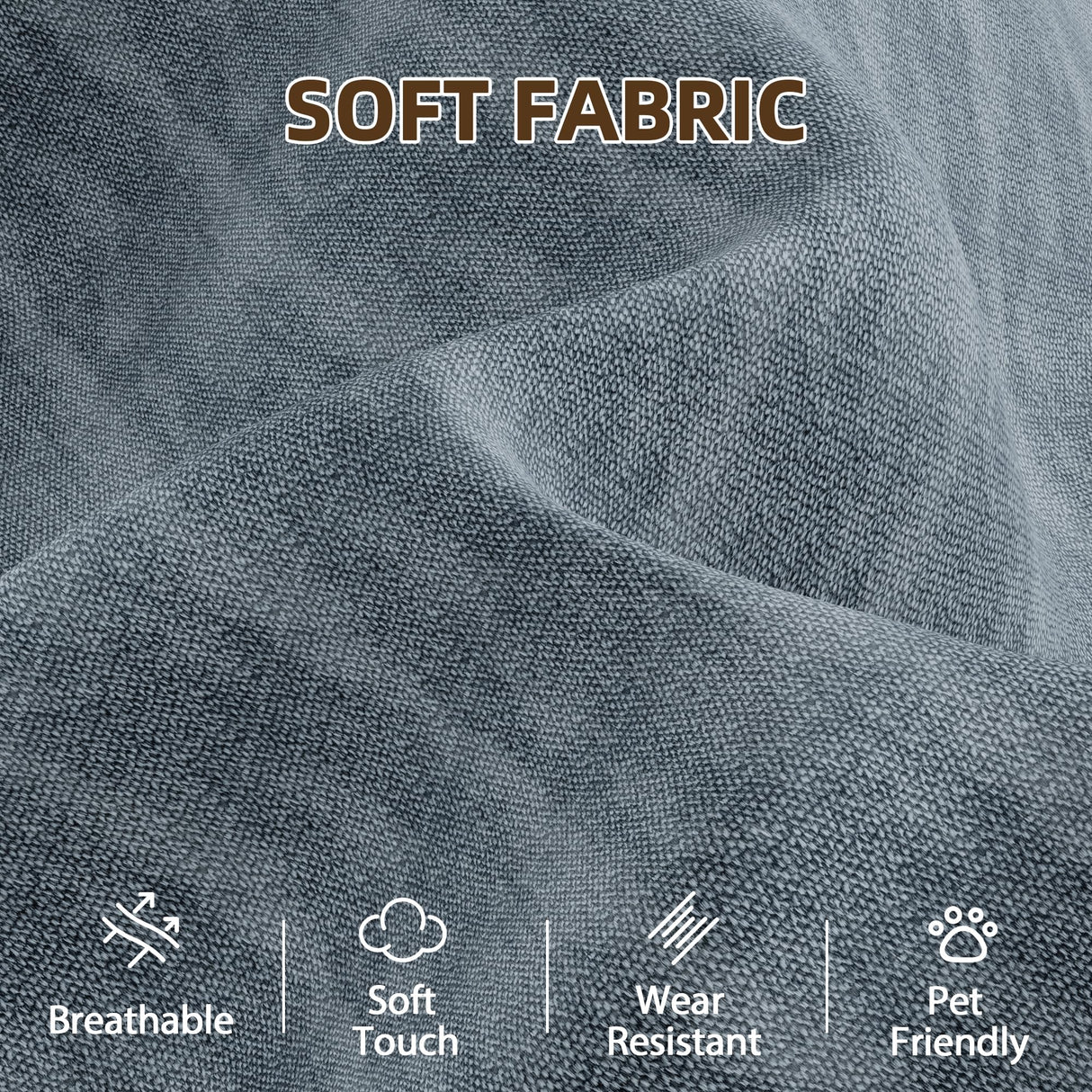 Trygoal 81 Inch Pull Out Sleeper Sofa, Sectional Couches for Living Room, 5-Seater Pull Out Couch with Storage, Convertible Sofa Bed for Small Space, Guest Room, Apartment, Gray Trygoal