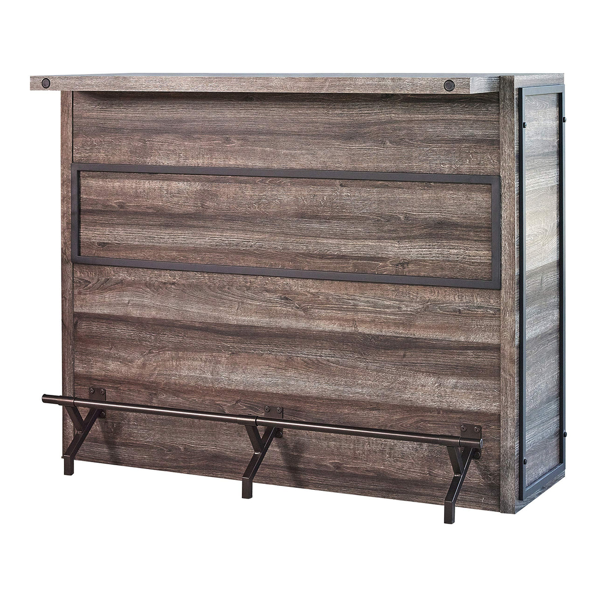Coaster Home Furnishings Joe 5-Shelf Bar Unit Aged Oak Coaster Home Furnishings