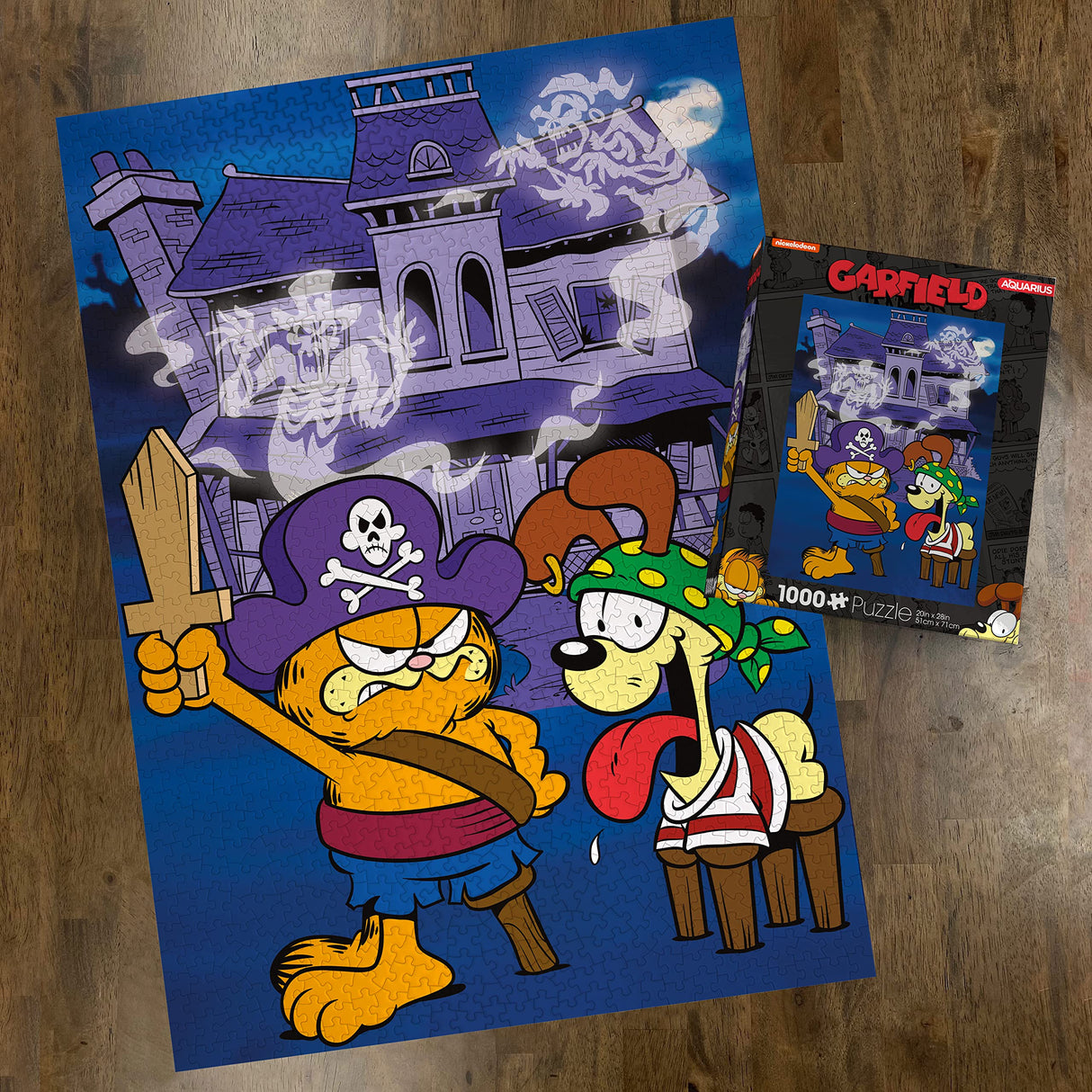 AQUARIUS - Garfield Halloween 1000 Piece Jigsaw Puzzle AQUARIUS