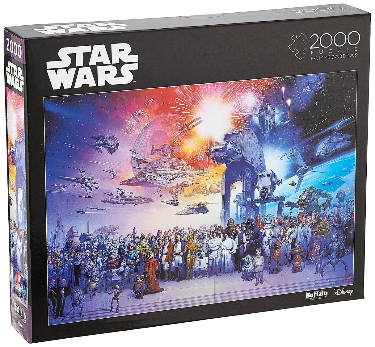 Buffalo Games - Star Wars - SW - You were The Chosen One - 2000 Piece Jigsaw Puzzle for Adults Challenging Puzzle Perfect for Game Nights - Finished Size is 38.50 x 26.50 Buffalo Games