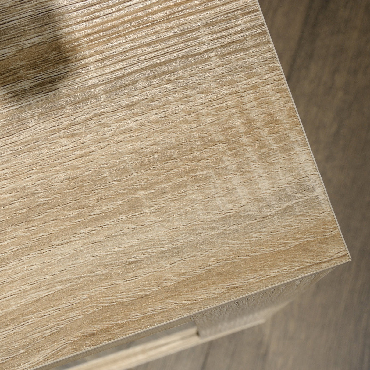 Sauder 420035 North Avenue Display Cabinet, For TVs up to 32", Charter Oak finish Sauder