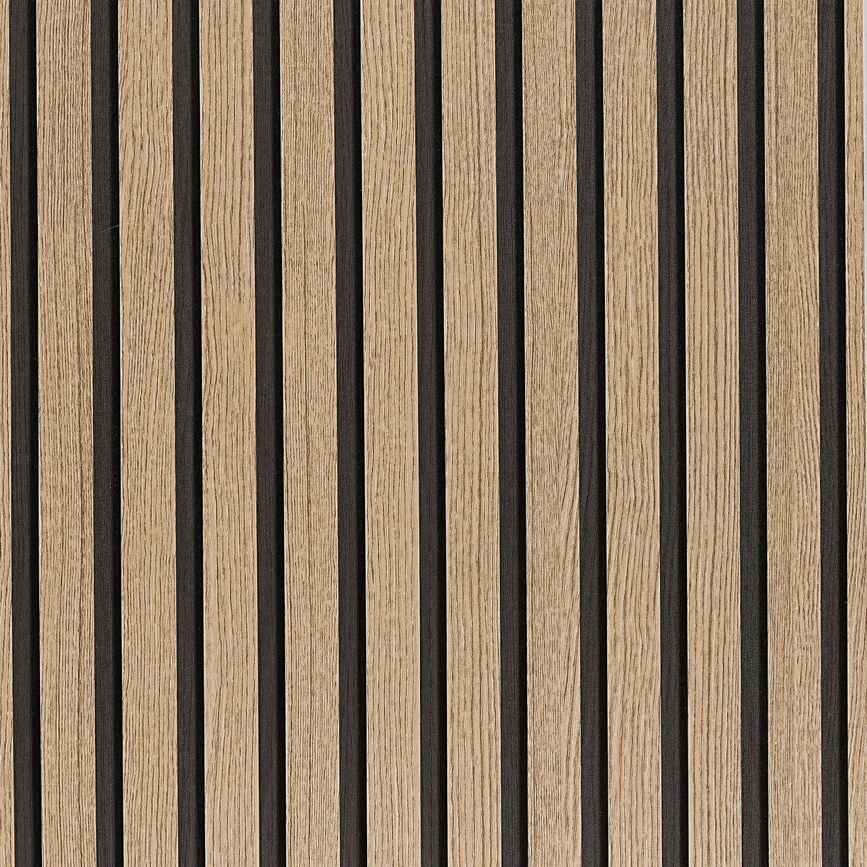 LOVADA Wood Slat Wallpaper Peel and Stick - 17.5'' x 100'' Self Adhesive Contact Paper for Walls, Wood Panel for Easy DIY Wall Decor (Brown) LOVADA