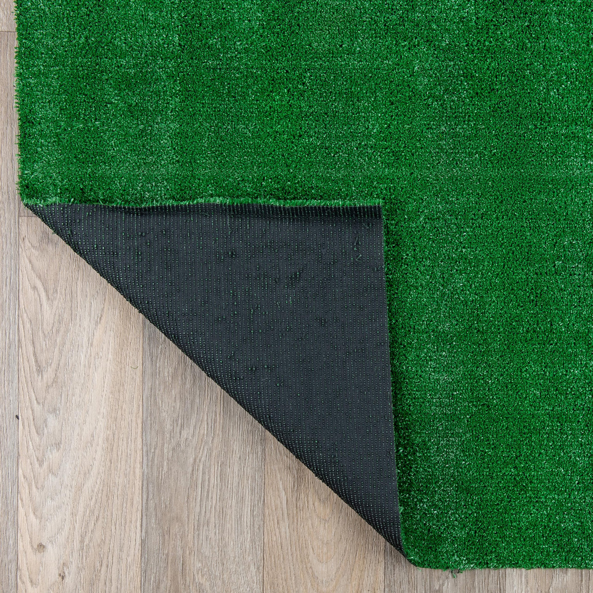 Rugshop Artificial Turf Solid Grass for Backyard, Garden, Patio, Balcony, Garage, Deck Indoor Outdoor Area Rug 5' x 7' Green Rugshop
