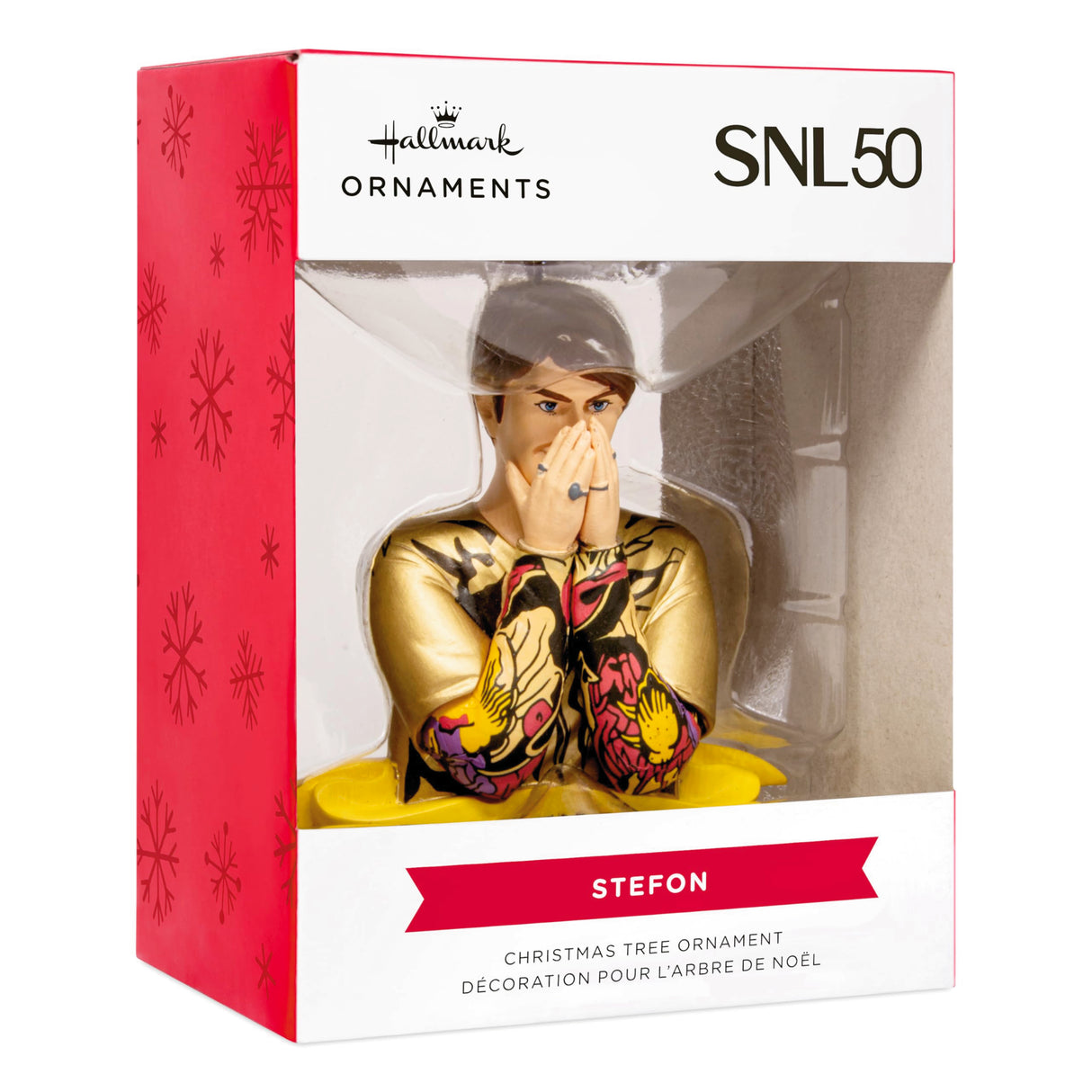 Hallmark Saturday Night Live Stefon Christmas Ornament, SNL 50th Gifts Hallmark