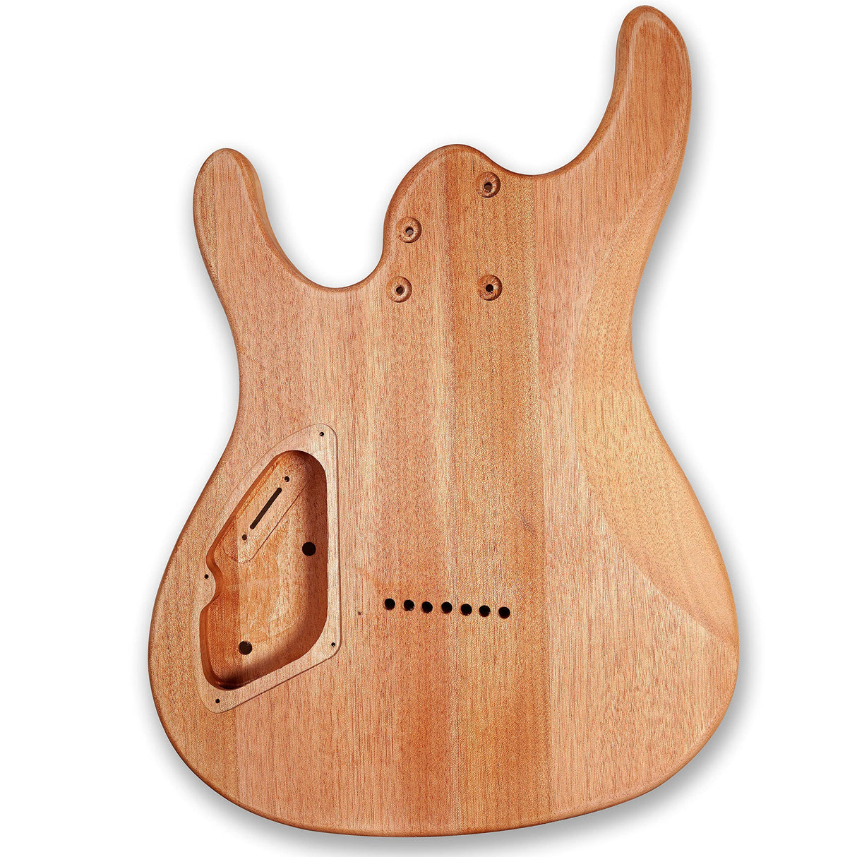 BexGears DIY 7 String Electric Guitar Kits Burl poplar veener top okoume Body maple neck & composite ebony fingerboard You Build The Guitar BexGears